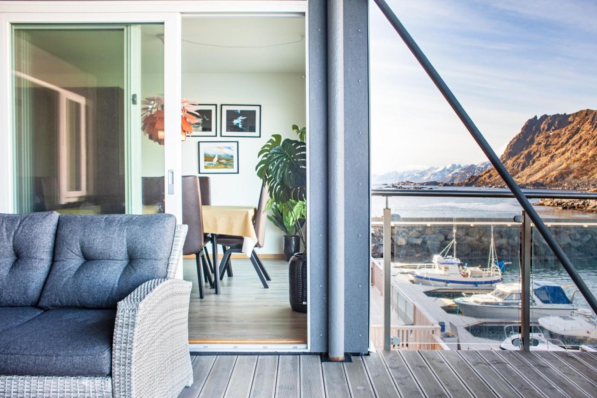 Gjermesoy Luxury Apartment Ballstad Dış mekan fotoğraf